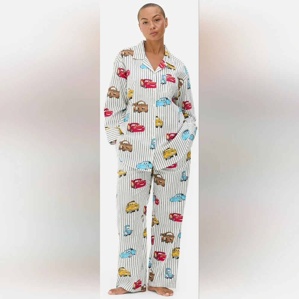 Disney Women's Cars Print Pajama Pants - Picture 2 of 2